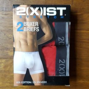 2(XIST), STRETCH, BOXER BRIEFS, MEDIUM